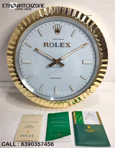 replica rolex wall clocks uk|rolex wall clock original price.